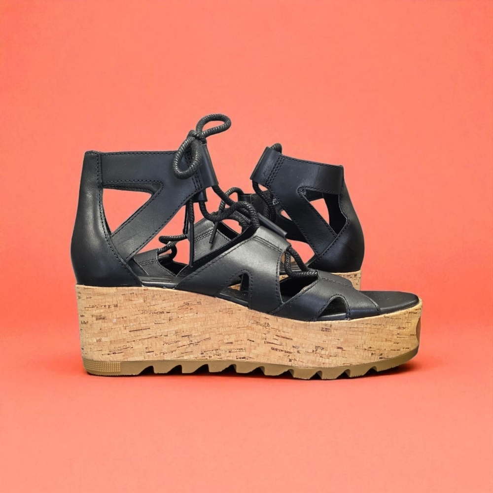 Sorel Cameron Platform Sandals Sz 6 NWOT